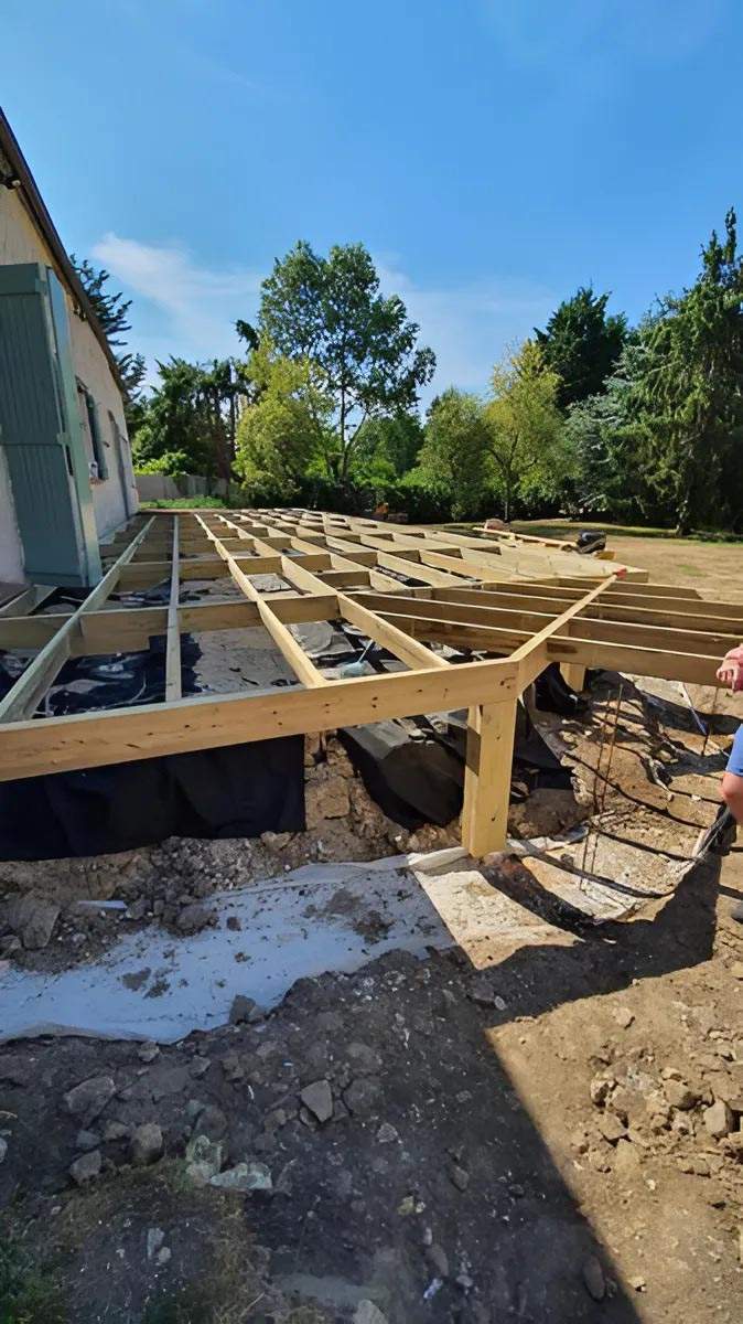Construction terrasse Rambouillet